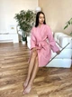 Халат женский Family Tradition вафельный 52 светло-розовый Утренняя роза - изображение 2