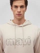 Худи мужское Mavi M0S10196-70144 XL Бежевое (8684434177976) - изображение 5