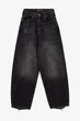 Джинсы Baggy женские Zeo Basic 4542 36 Темно-серый - изображение 6