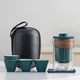 Набір Travel Tea Set для чайної церемонії із сумкою Зелений (9CC0F797A7A7) - зображення 2