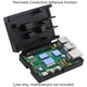 Корпус-радіатор алюмінієвий для Raspberry Pi 5 (RA793) - изображение 6