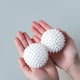 Кулька для прання білизни Dryer balls 1шт White (16579) - зображення 3