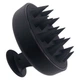 Силиконовая расческа массажер для мытья волос LVR 008 Black (16600) - изображение 5