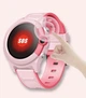 Смарт-годинник дитячий LEMFO D36 4G з камерою WI-FI GPS SIM-карта геозабором силіконовий ремінець Pink (16736) - зображення 5