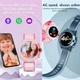 Смарт-годинник дитячий LEMFO D36 4G з камерою WI-FI GPS SIM-карта геозабором силіконовий ремінець Black Red (16735) - зображення 5