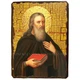 Икона Онуфрий молчаливый Печерский преподобный ,икона на дереве 130х170 мм (3578-1) - изображение 1