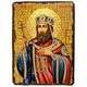 Икона Константин Святой Равноапостольный Царь ,икона на дереве 210х280 мм (3740-3) - изображение 1
