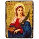 Икона Лукия (Луция) Сиракузская мученица ,икона на дереве 170х230 мм (3536-2) - изображение 1