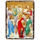 Икона Собор Архангела Михаила ,икона на дереве 130х170 мм (3697-1) - изображение 1