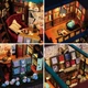 3D Книжковий Румбокс Бук Нук "Книжковий Магазин" Мініатюрний Ляльковий Будиночок Діорама DIY DollHouse Diorama Book Nook від HongDa (M533) - зображення 7