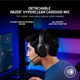 Навушники Ігрові Razer Barracuda X Чорні, Знімний Мікрофон, 2.4G/Bluetooth, Легкі 250 Грам, Акумулятор 50 годин - зображення 4