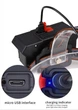 Яркий мощный аккумуляторный налобный фонарь HEADLIGHT CLT28 20 светодиодов 35Вт сверхяркий фонарь - изображение 4