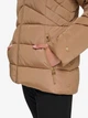 Куртка демисезонная с капюшоном женская Tommy Hilfiger 472750667 L Коричневая (1159814574) - изображение 5