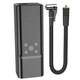 Акумуляторний автомобільний насос компресор HOCO ZP7 Maddy portable smart air pump 5000mAh Black (6942007614511) - зображення 2