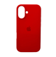 Защитный чехол-накладка Silicone Full Case AA Open Cam для Apple iPhone 16 Red (FullOpeAAi16-11) - изображение 1