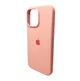 Защитный чехол-накладка Silicone Full Case AA Open Cam для Apple iPhone 16 Pro Max Grapefruit (FullOpeAAi16PM-37) - изображение 4