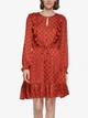 Платье короткое осеннее женское Tommy Hilfiger 613511261 8 Коричневое (1159814807) - изображение 1