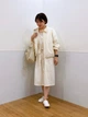 Куртка демисезонная короткая женская Uniqlo 743481950 L Молочная (1159814834) - изображение 7