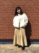 Куртка демисезонная короткая женская Uniqlo 743481950 L Молочная (1159814834) - изображение 10