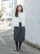 Куртка демисезонная короткая женская Uniqlo 743481950 L Молочная (1159814834) - изображение 18