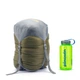 Спальний мішок Pinguin Blizzard Wide (4/-1°C) Khaki 190 см (Wide) - Right Zip зелений - изображение 9