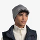 Шапка Buff Merino Heavyweight Beaney Solid Light Grey сірий - изображение 3