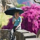 Парасоля Lifeventure Trek Umbrella Medium black - зображення 2