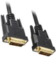 Kabel Sharkoon DVI-D - DVI-D Dual link F/F 5 m Black (4044951009138) - obraz 2