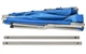 Ліжко розкладне Pinguin Bed Petrol синє - изображение 7