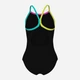 Підлітковий суцільний купальник для басейну для дівчинки Arena Swimsuit Light Drop Solid 005919-569 140 см Різнокольоровий (3468337411161) - зображення 6