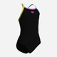 Підлітковий суцільний купальник для басейну для дівчинки Arena Swimsuit Light Drop Solid 005919-569 140 см Різнокольоровий (3468337411161) - зображення 8