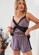 Женская пижама майка и шортики Dreamy Cloud (1460-48-04) Фиолетовый XL Exclusive (48) - изображение 4