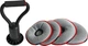 Гиря розбірна м'яка Master Adjustable 0,5 - 9,5 кг - изображение 2