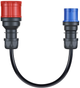 Adapter do samochodu elektrycznego go-e Gemini flex 11 kW CEE16 Red na CEE16 Blue (CH-04-31) - obraz 1