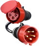 Adapter do samochodu elektrycznego go-e Gemini flex 11 kW CEE16 Red na CEE32 Red (CH-04-32) - obraz 2