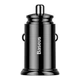 Автомобильное зарядное устройство Baseus Circular Plastic А+А 30 W Black (CCALL-YD01) - изображение 5