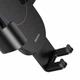 Автодержатель Baseus Simplism Gravity Car Mount With Suction Base Black (SUYL-JY01) - изображение 3