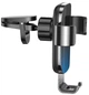 Автотримач в авто для мобільних на дефлектор Glaze Gravity Car Mount Black, Baseus (SUYL-LG01) - зображення 3
