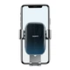 Автотримач в авто для мобільних на дефлектор Glaze Gravity Car Mount Black, Baseus (SUYL-LG01) - зображення 4