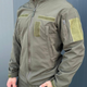 Форма B&L куртка з капюшоном + штани Softshell олива розмір M - зображення 8