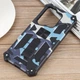 Чохол Military Shield для Xiaomi Redmi Note 13 Pro 4G протиударний бампер з підставкою Navy-Blue - зображення 3