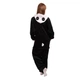 Піжама жіноча Кігурумі Kigurumi Панда L (165-175 см) Чорно біла - зображення 3