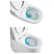 Унітаз підлоговий Qtap Robin New Ultra Quiet безобідковий із сидінням Soft-Close WHITE QT13226083AW - зображення 7