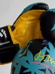 Боксерские перчатки Lion Another Boxing, 10oz, черно-бирюзовые с желтым (BR-02-10) - изображение 4