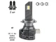 Автомобильные светодиодные LED лампы Pulso VO-H7 LED-chips Flip chip 6000Lm 6500K - изображение 2