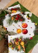 Кухонні рушники "Мандариновий настрій" коробка 3шт. 60х47 см - зображення 8