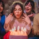Обруч happy birthday зі стразами з днем народження Honey Fashion Accessories One Size золотистий (12-68) - зображення 3