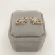 Сережки з цирконами "Весняна радість" медзолото 18К Xuping Jewelry упаковані в оксамитову коробочку (10265) - зображення 7