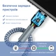 Кабель заряджання REMAX Jany RC-124a USB 2.0 — Type-C 2.4A Сірий (1м) - зображення 4