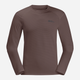 Рашгард чоловічий Jack Wolfskin Infinite L/S M 1808312-2365 S Коричневий (4064993866636) - зображення 3